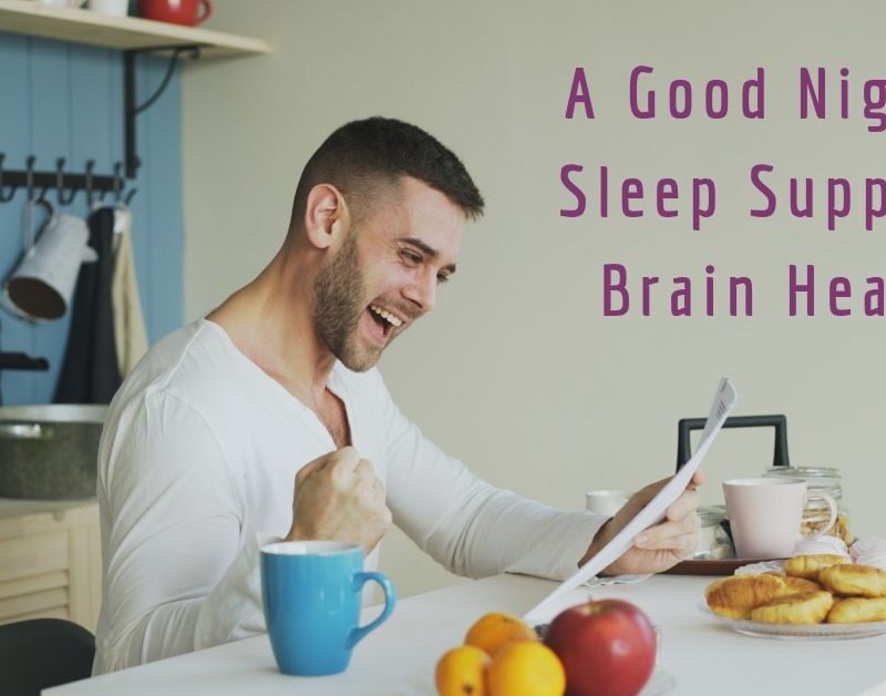 A Good Night's Sleep Supports Brain Health